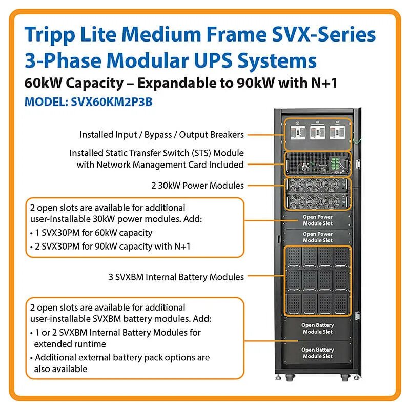 Include 30. Tripp Lite Battery-age Alert Internal Battery.