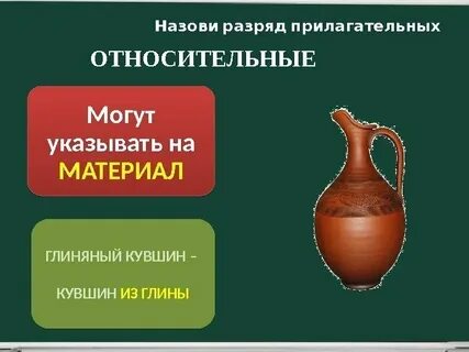 Глиняной прилагательное