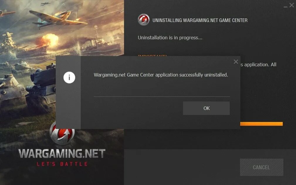 Удали такую игру. Wargaming игры. Приложение гейм центр. Удаление танков. Гейм центр вот.