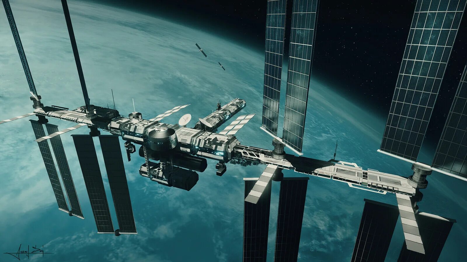 Space station. Космическая станция. Орбитальная станция будущего. Межпланетная Космическая станция. МКС В будущем.