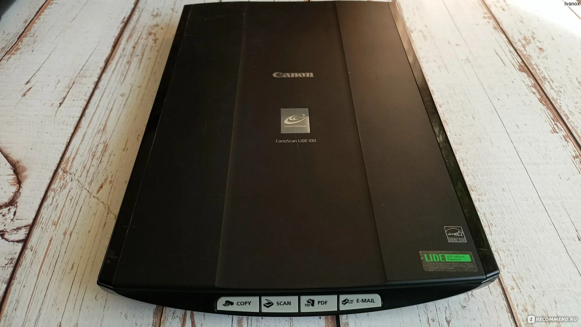 Сканер canon lide 100. Сканер canon lide 100