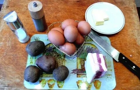 Берем картошку и яичко ммм отлично