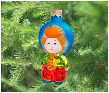 Елочная игрушка незнайка