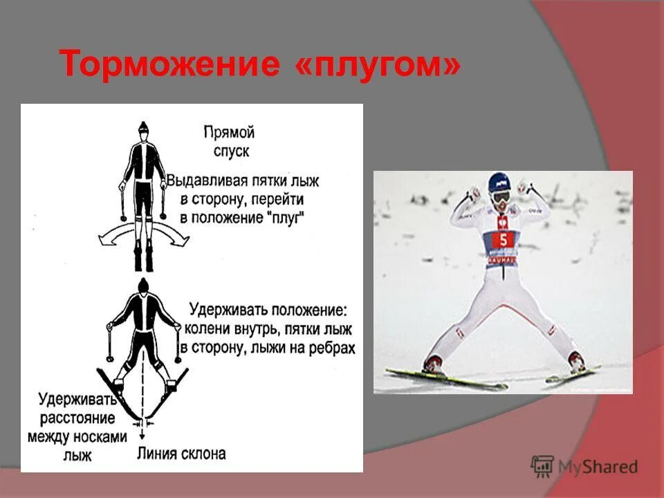 Торможение плугом. Техника выполнения торможения плугом. Торможение плугом доклад по физкультуре. Торможение плугом. Торможение плугом.