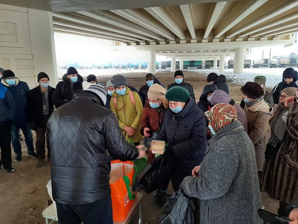 Саранск помощь бездомным