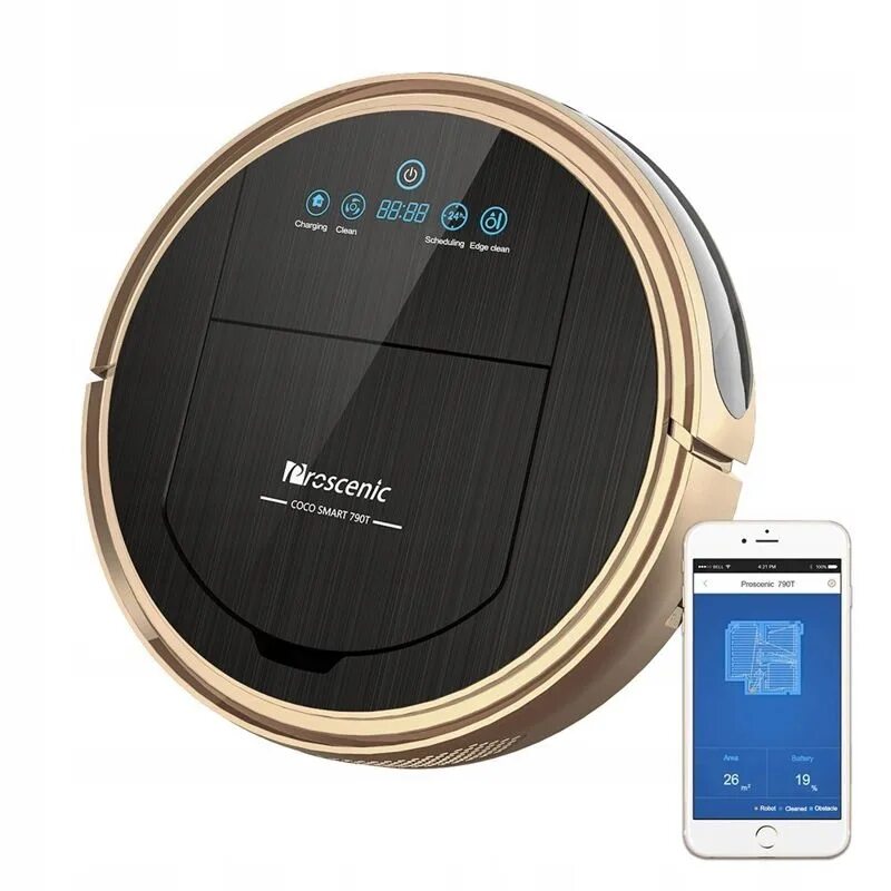 Робот пылесос через. Proscenic 790t. робот пылесос просценик. пульт для робота proscenic 790t. пылесос proscenic.