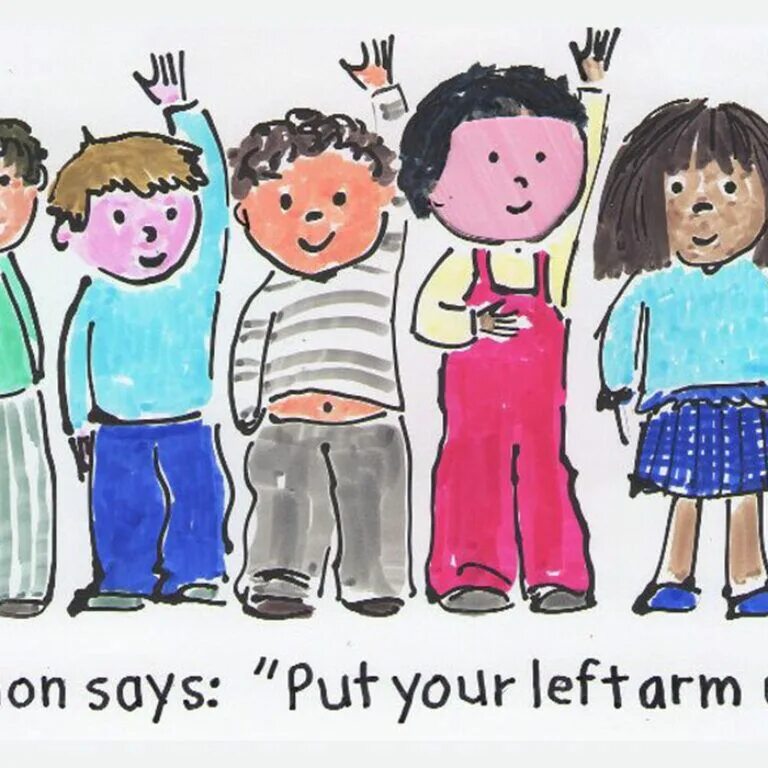 On your left