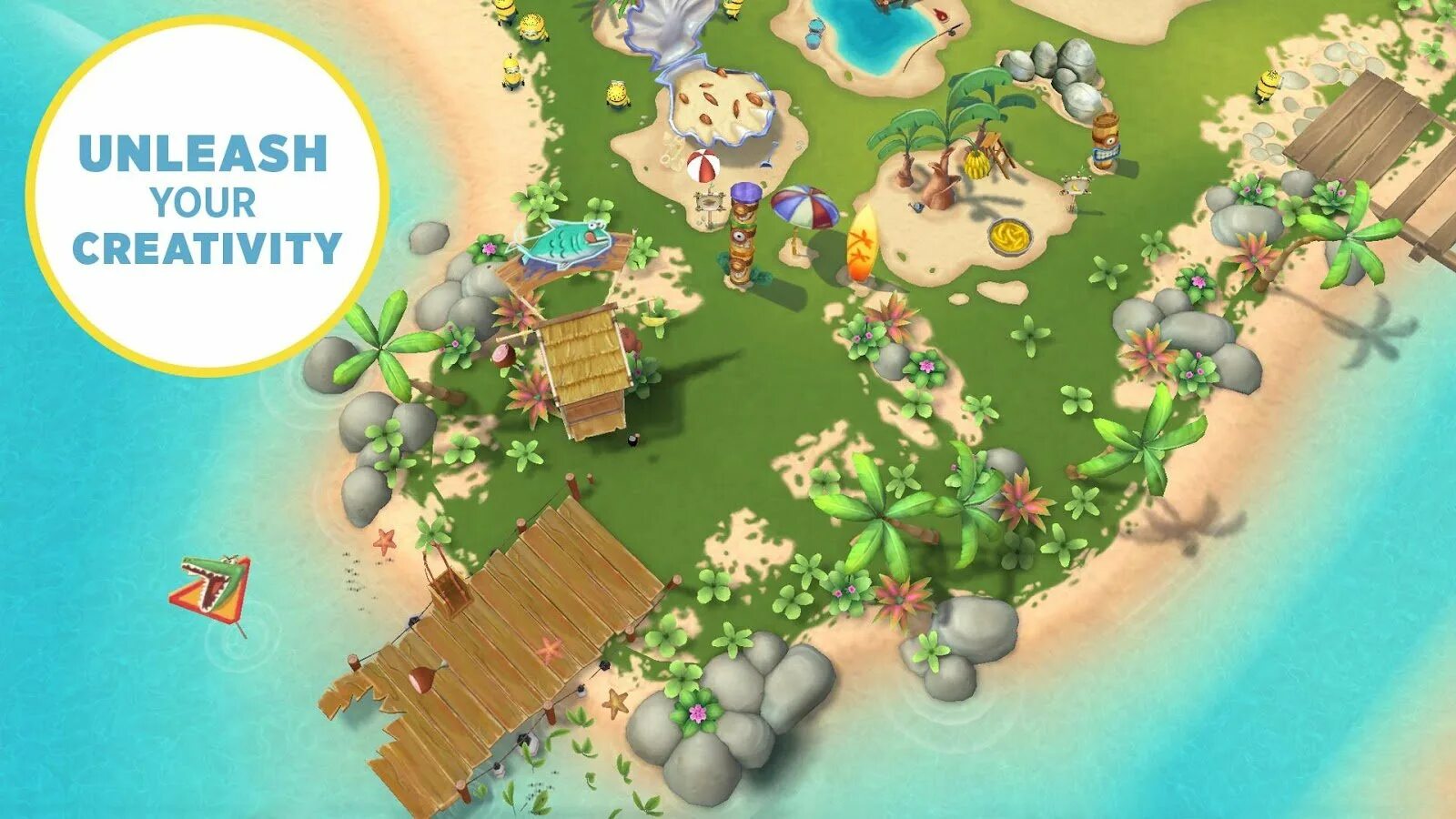 Paradise на андроид. Игра миньоны на острове. minions paradise на андроид. игра про выживание миньонов на острове. minions paradise скриншоты.