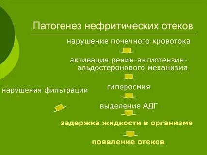 Нефритический синдром патогенез