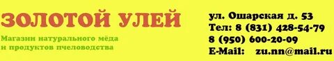 Золотой улей ул чистяковой 48