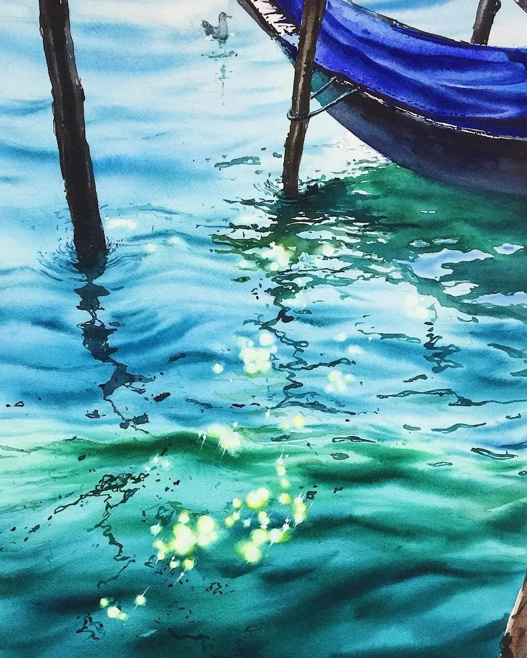 Water paint. Юлия Барминова акварель. Юлия Барминова картины. Julia Barminova художник картины. Картины пейзажи Барминова Юлия.