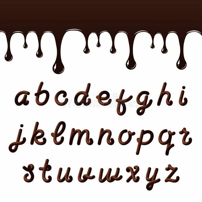 Шрифт choco. Шоколадный шрифт. Шрифт шоколад. Шоколадный шрифт для фотошопа. Шоколадный алфавит.