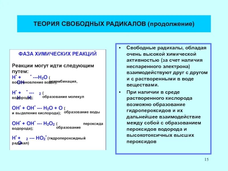 Теория свободных радикалов. Теория свободных радикалов Автор. Радикал химическая активность. Какова химическая активность радикалов.