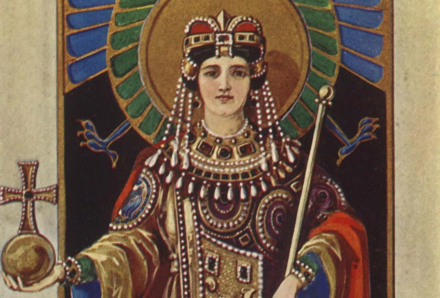 Царица значение. Святая царица ирина византийская. императрица ирина византия. феофано (императрица византии). царица ирина византийская икона.