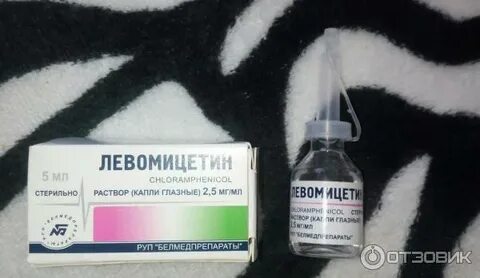 Левомицетин капли кошкам в глаза