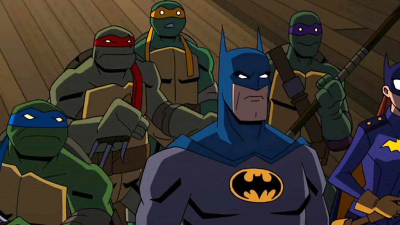 Tmnt vs. Batman vs teenage Mutant Ninja Turtles. Черепашки TMNT 2003 Леонардо. Бэтмен против черепашек ниндзя. Черепашки-ниндзя против Бэтмена Донателло.