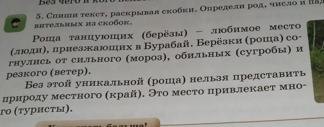 Спиши определи род падеж число. Спиши слова раскрывая скобки. Спиши текст раскрывая скобки. Спишите определите род число и падеж существительных.