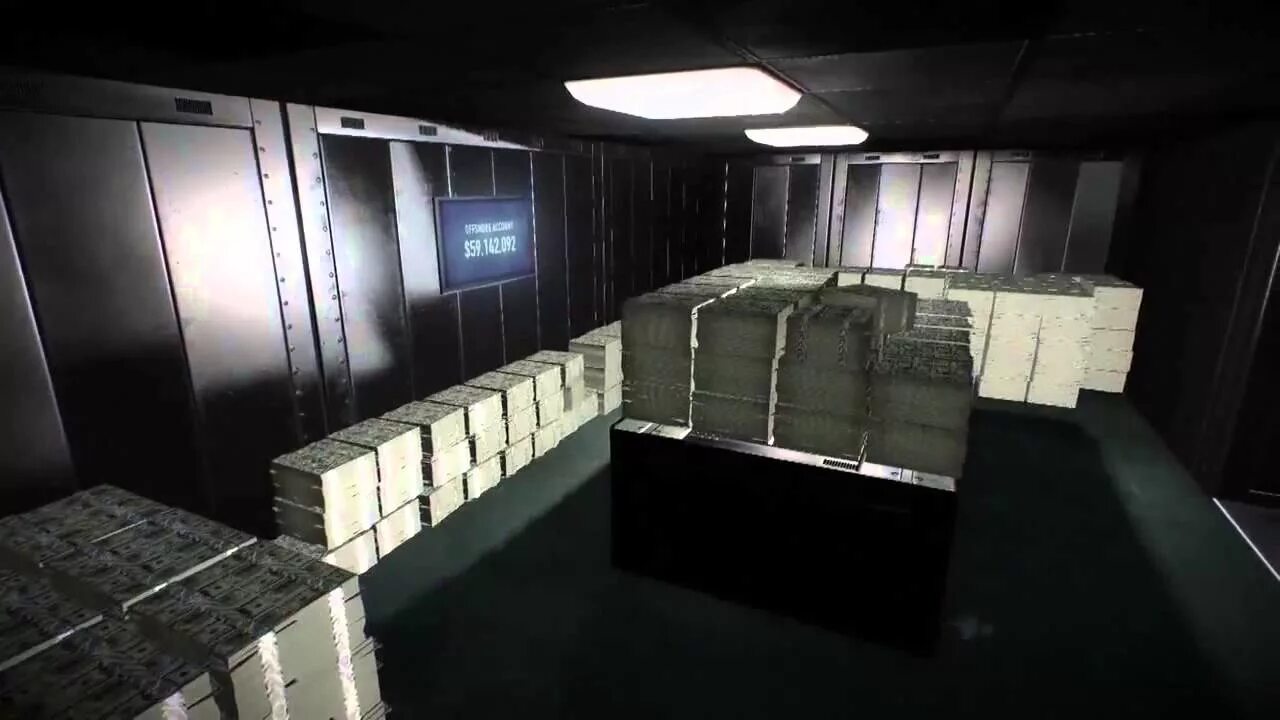 Хранилище образцов прохождение. Payday 2 убежище. пейдей 2 убежище. payday 2 хранилище. белый дом payday 2 сейф.