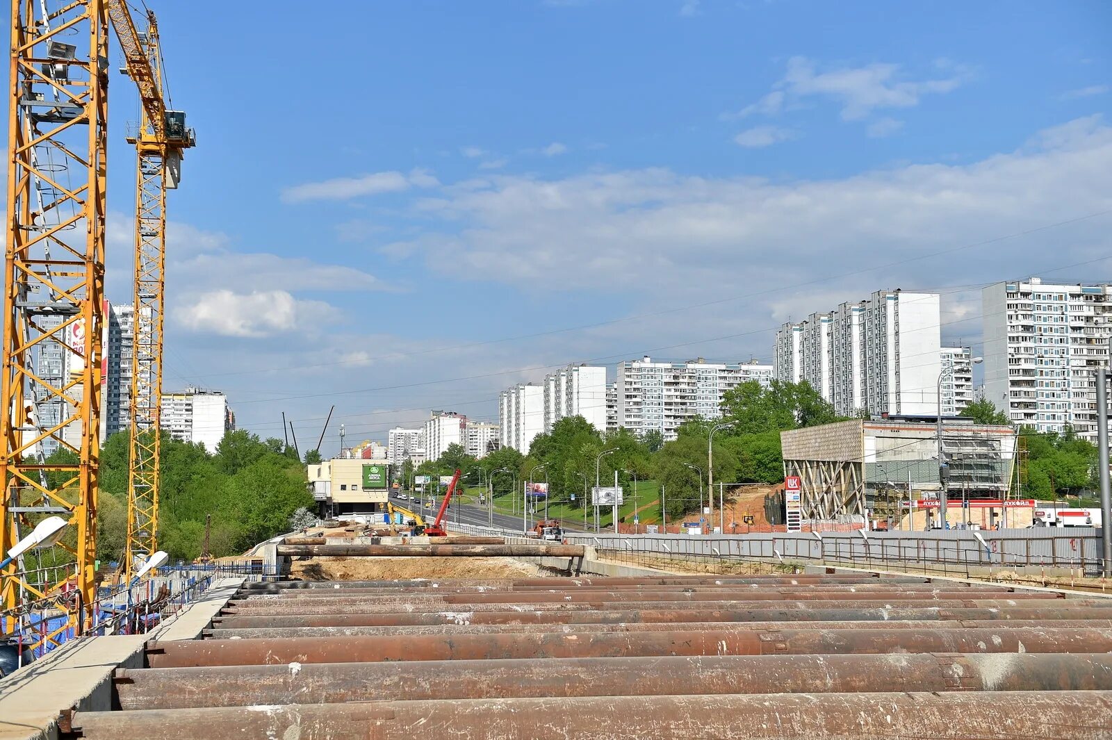 Стройка мичуринский. Мичуринский проспект (станция метро, солнцевская линия). мичуринский проспект метро. раменки. котлован метро печатники.