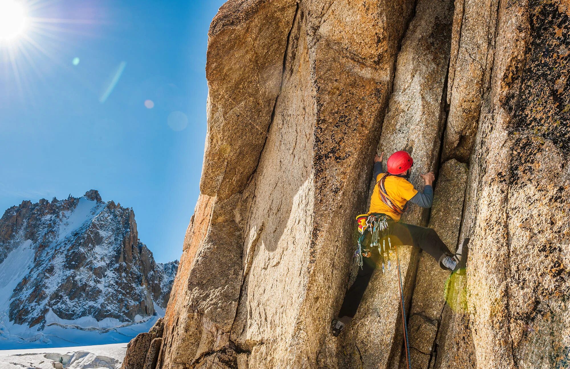 He is going to climb