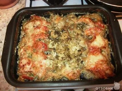 Рецепт морского языка в духовке с овощами