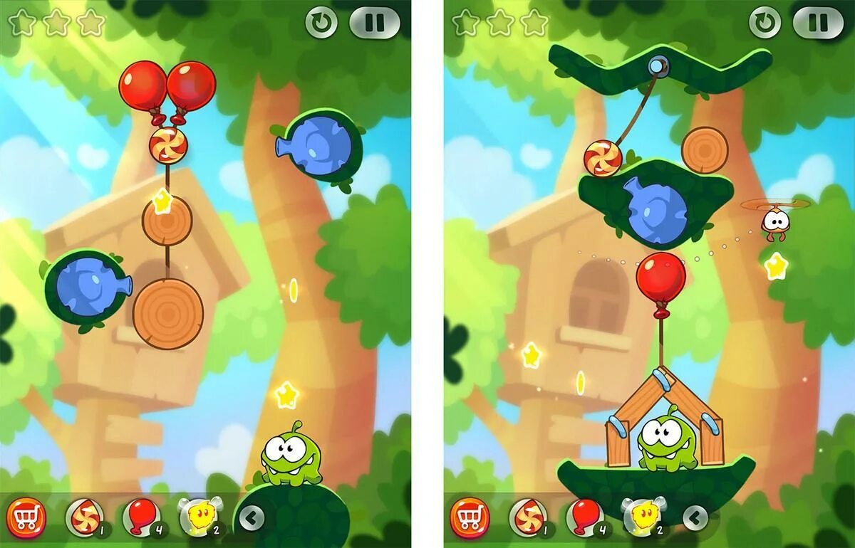 Играть игру ам няма. Ам Ням 2 игра. Cut the Rope игра. Cut the Rope 2 игрушки. Набор фигурок ам Ням из игры Cut the Rope.