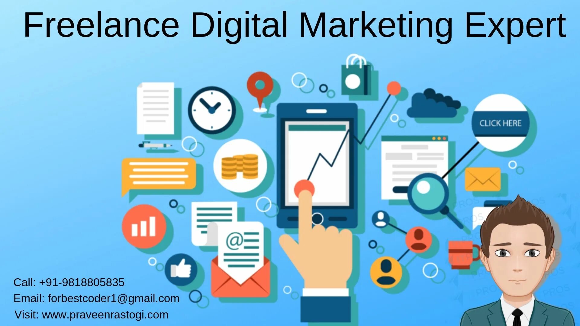 Фриланс андроид. Digital marketing expert. фриланс интернет магазин на английском.