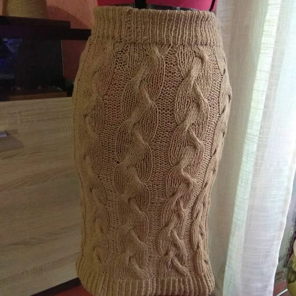Связать юбку на зиму