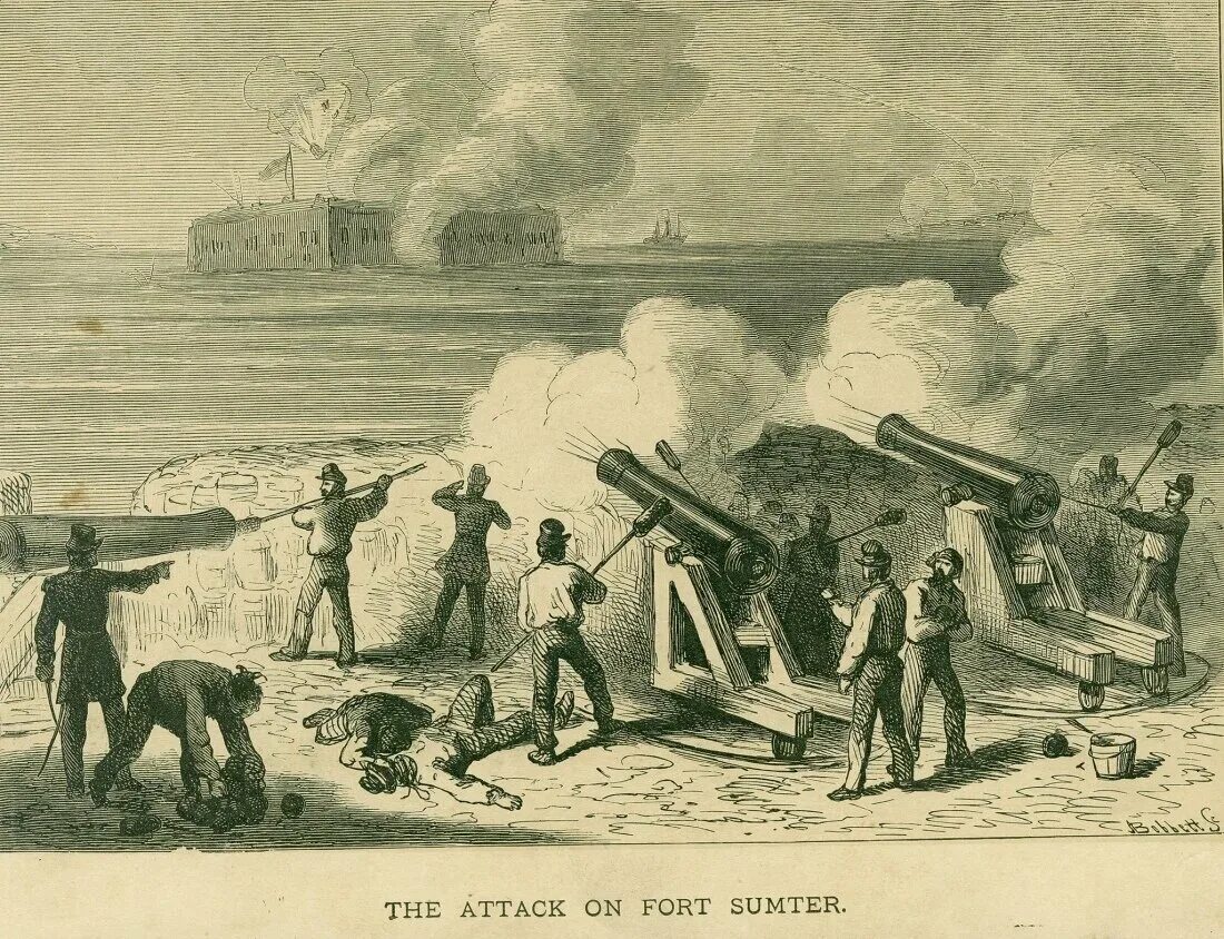 Захват форта. Сражение за Форт Самтер. Захват форта Самтер. 1861 Г войска Конфедерации Форт Самтер.