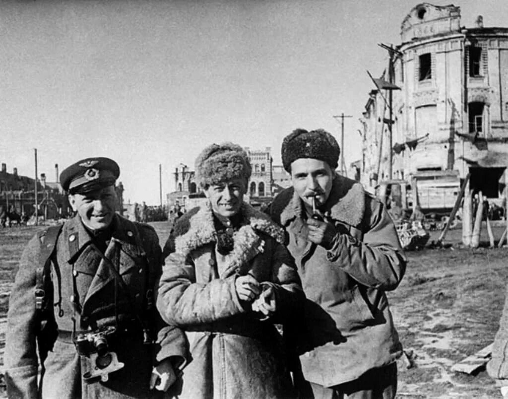 Симонов военные годы. Освобождение Вязьма Вязьма 1943.