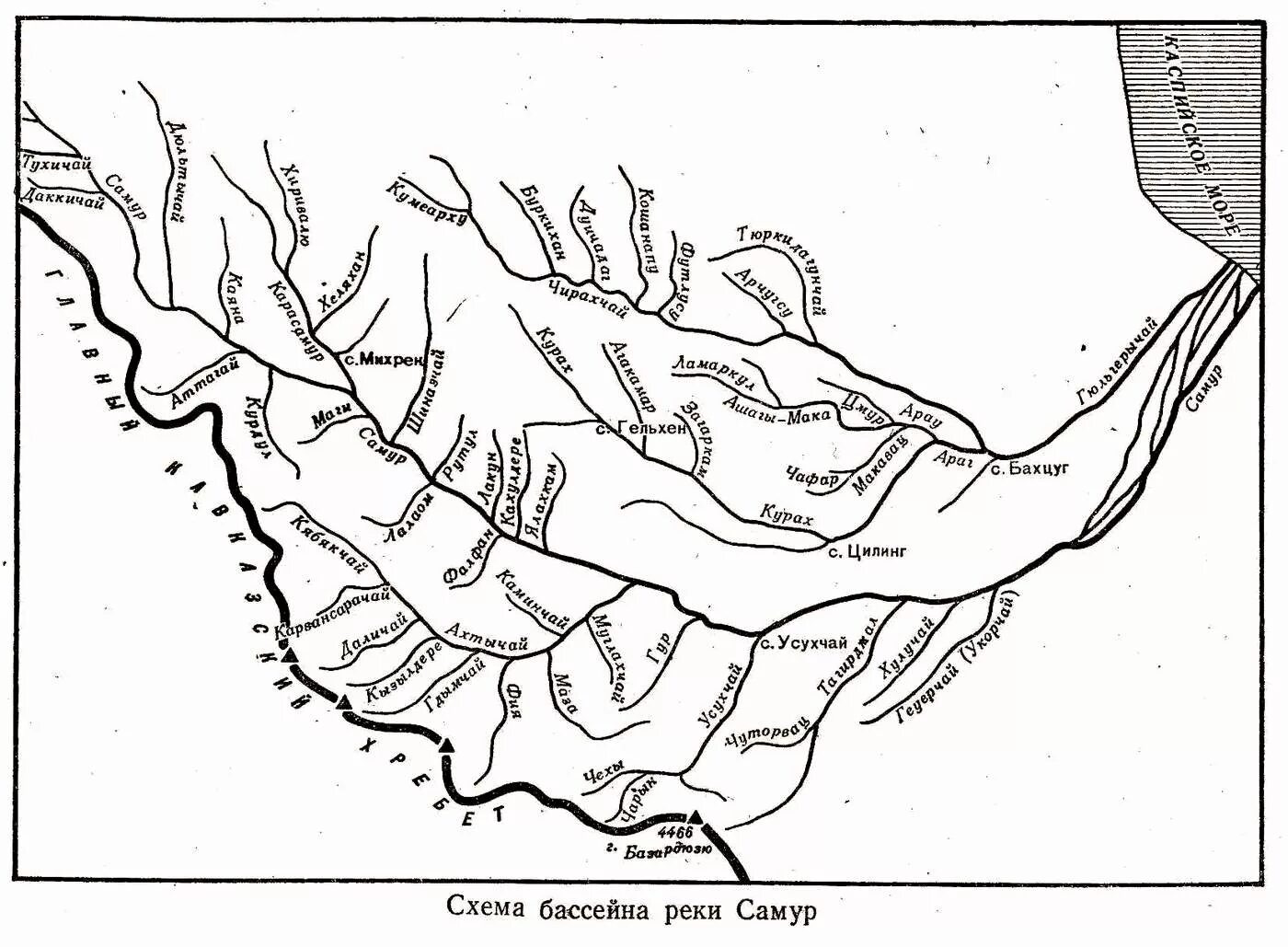 Бассейн реки Самур. Река Самур на карте. Схема реки Самур. Река Терек на карте Кавказа. Бассейн северного кавказа