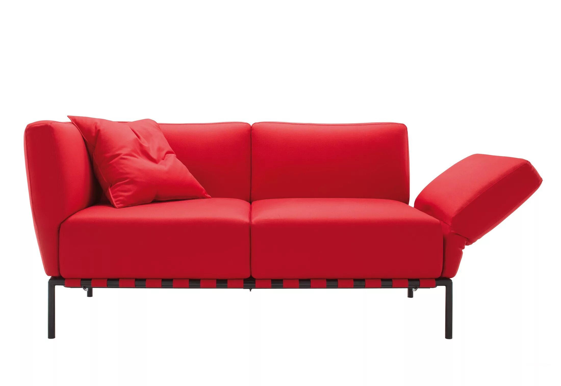 Ligne Roset диваны. Диван кровать Calin ligne Roset. Красный диван. Красный современный диван.