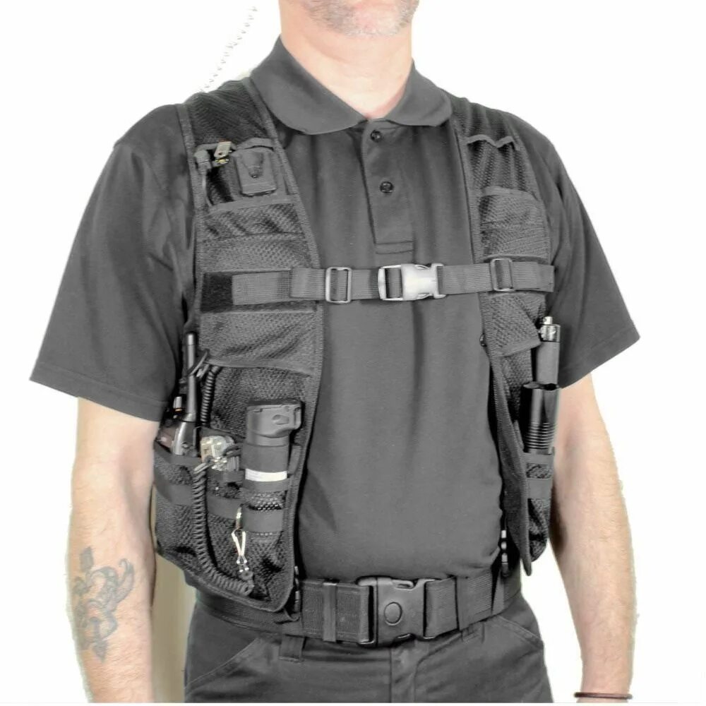 Немецкий тактический жилет. Protect Equipment Vest. 5.11 Vest. High visibility Police Tactical Vest. Hides support