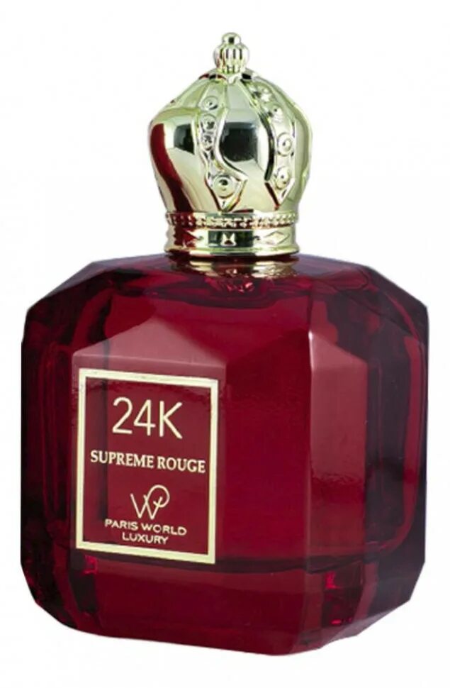 Духи rouge купить. 24k Supreme rouge EDP 100ml. Духи Supreme rouge 24k. Paris World Luxury 24k Supreme rouge. Supreme rouge 24 k-100 мл.