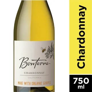 Bonterra Chardonnay Wine, 750 mL - Walmart.com - Walmart.com.
