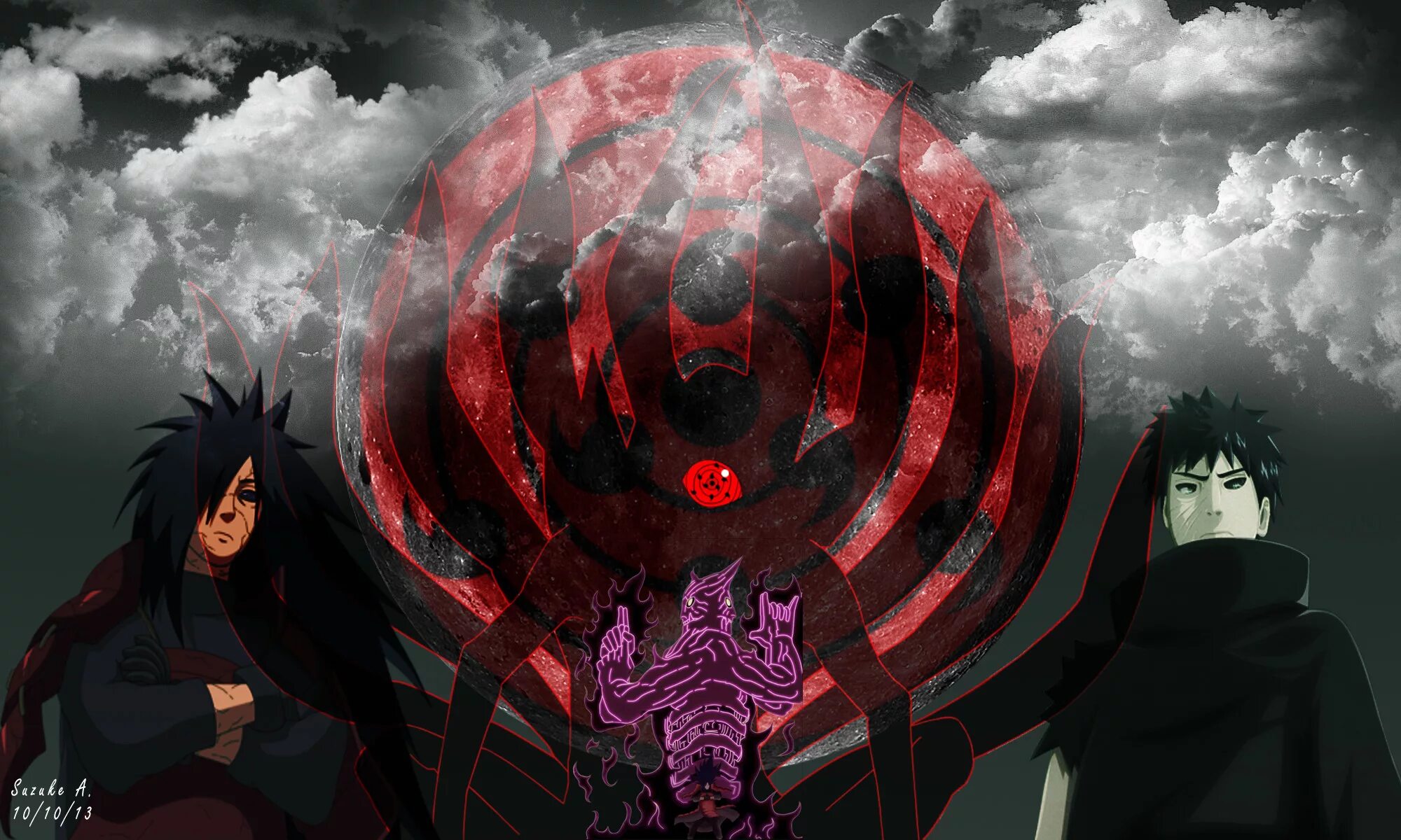 The fateful uchiha. Учиха Мадара 1080. Обито Цукуеми. Обито Учиха и Мадара Учиха.