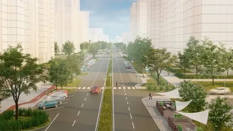 Благоустройство проспекта