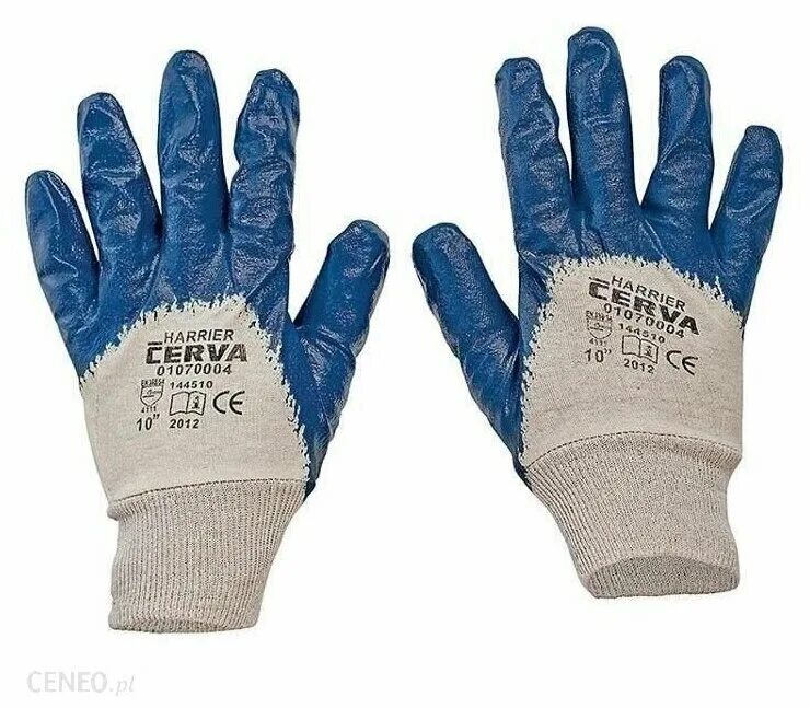 синие кожаные перчатки. компрессионные перчатки для рук.