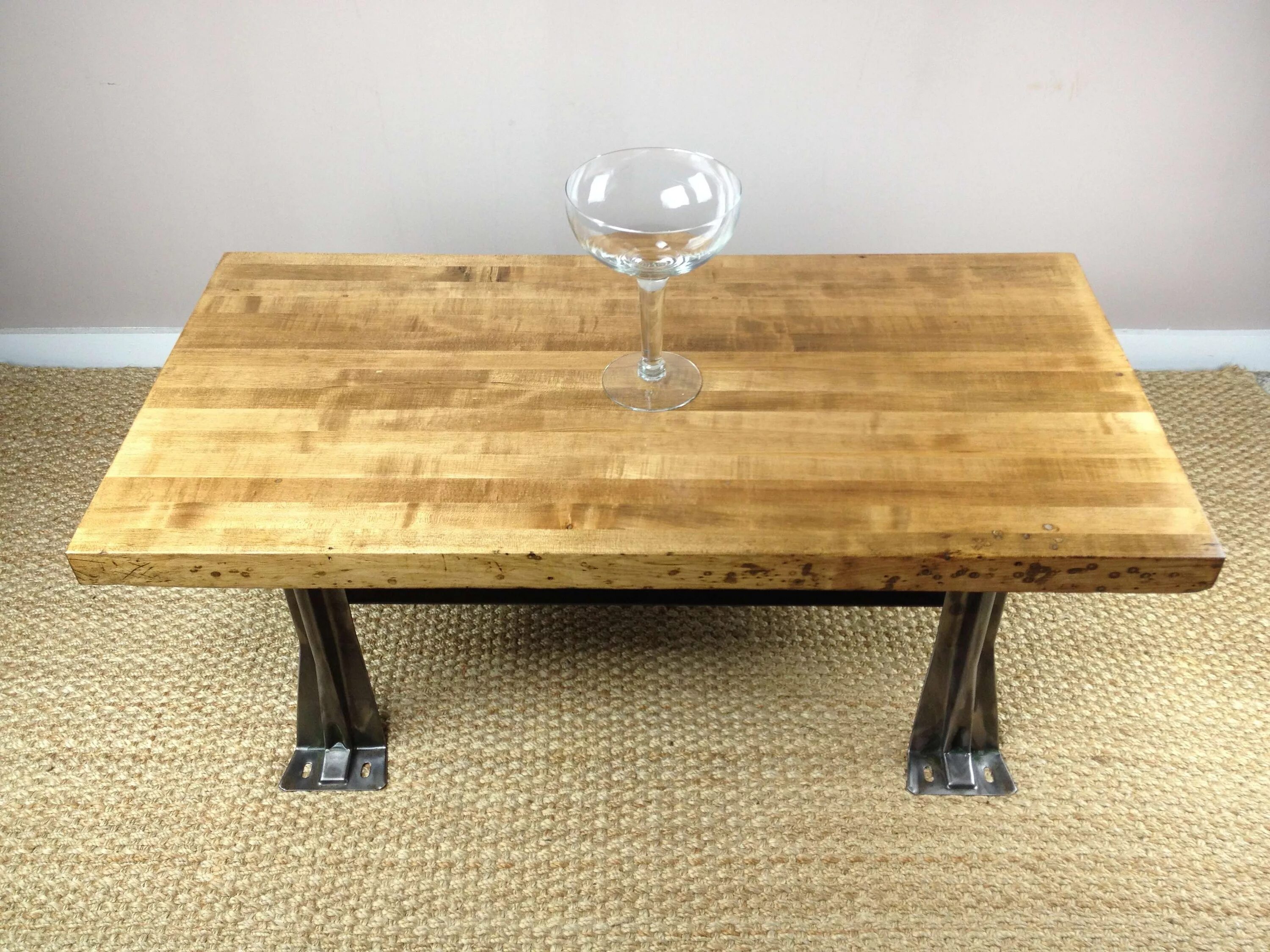 Coffee Table. Easy Wood Table. Original decorative Table Top. Tables are turned