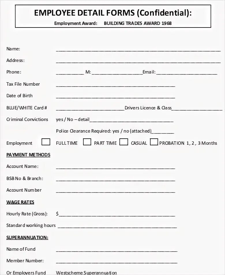 Employment details. Бланк для заполнения спидометра. Information template. Family application`template. Employment details.