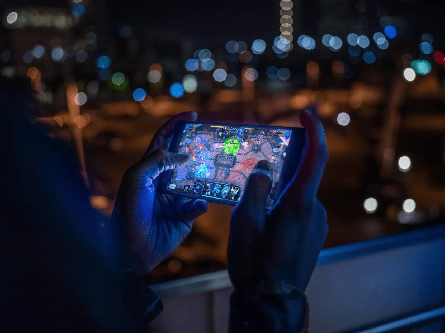 Playing mobile