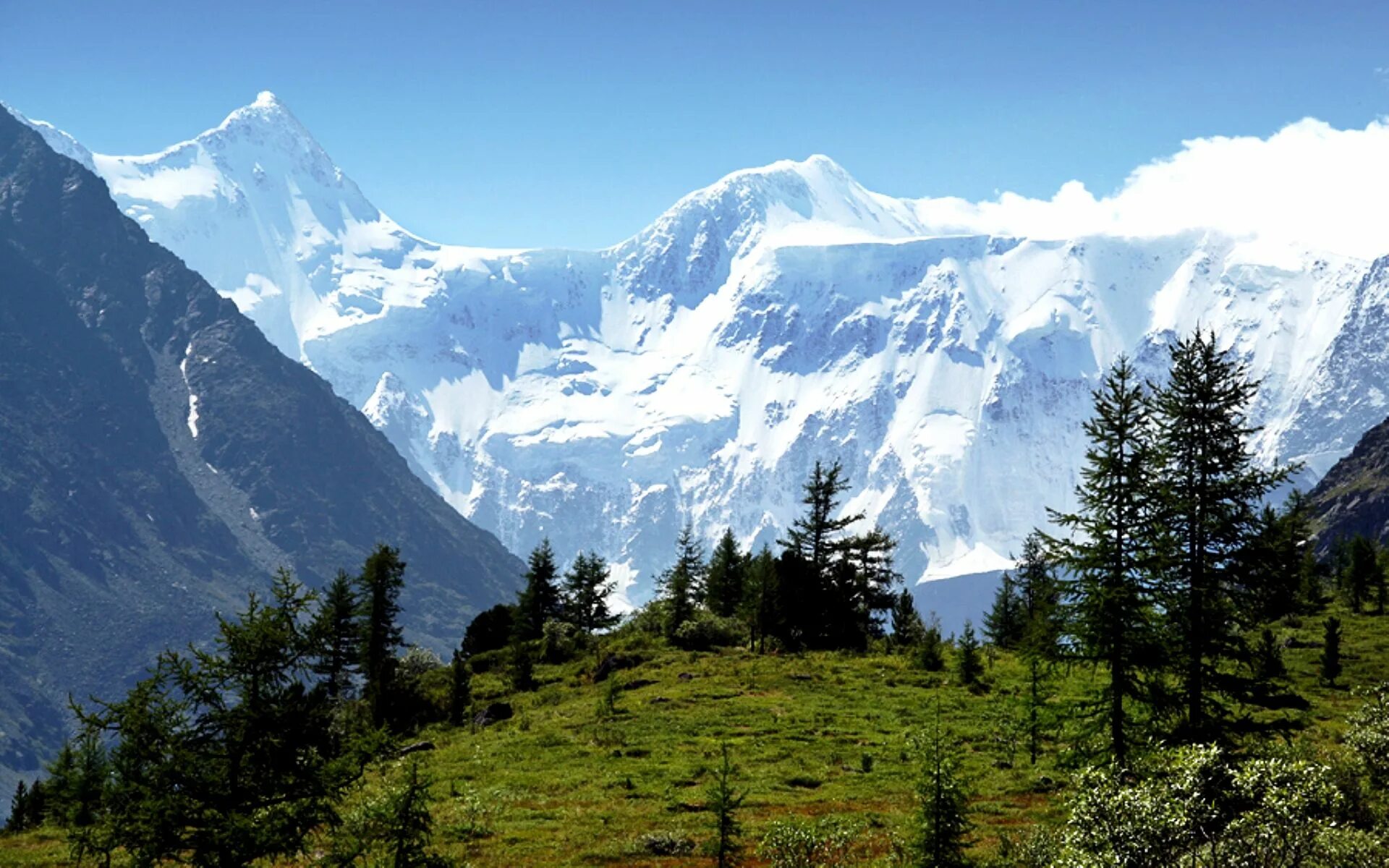Горный лк. Сибирь горный алтай. Северо-чуйский хребет, республика алтай. Хребты горного алтая. Алтай высочайшая вершина: белуха.