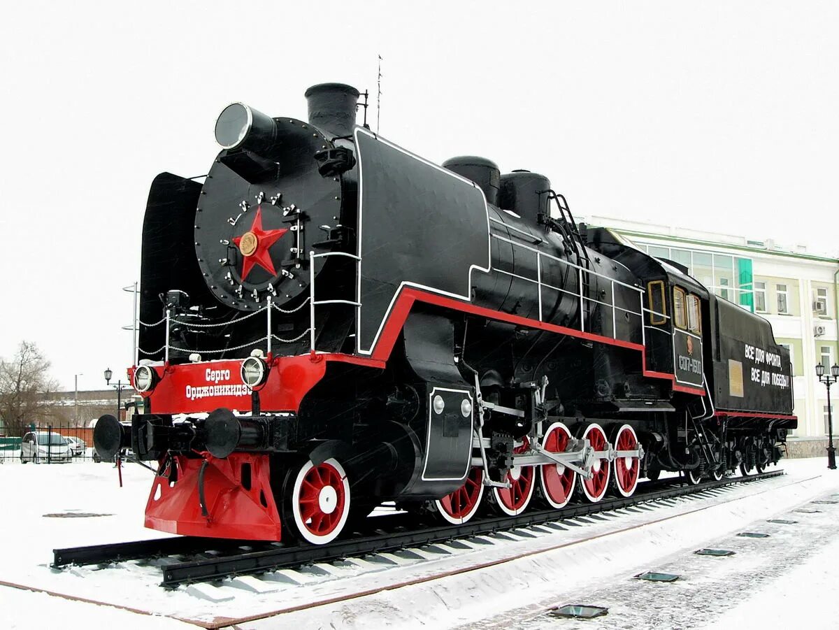 паровоз декапод американский. старинный паровоз. поровоз. музей паровозов переславль. старинный паровоз.