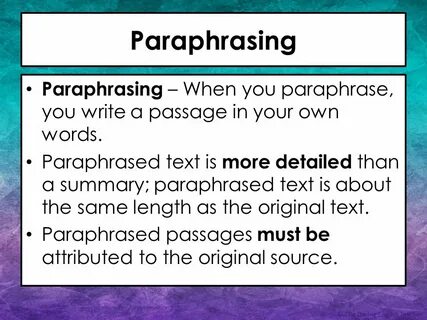 Text passage