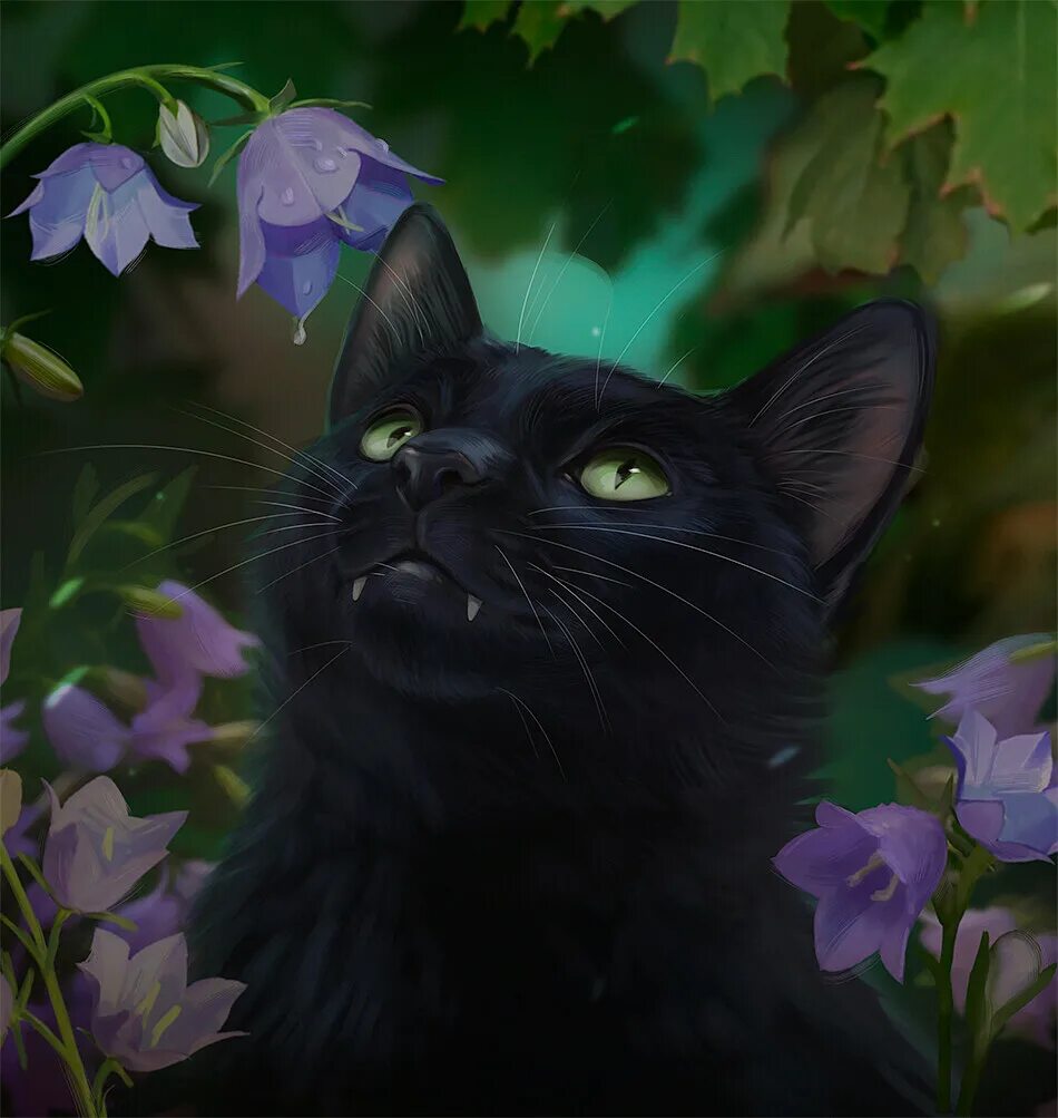 X3d animation black cat