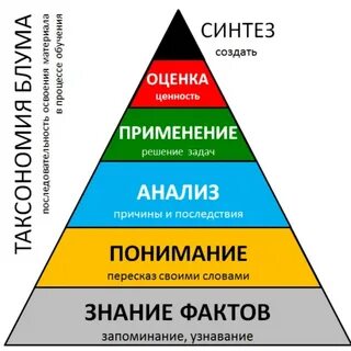 Уровни таксономии