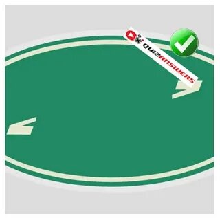 Green oval