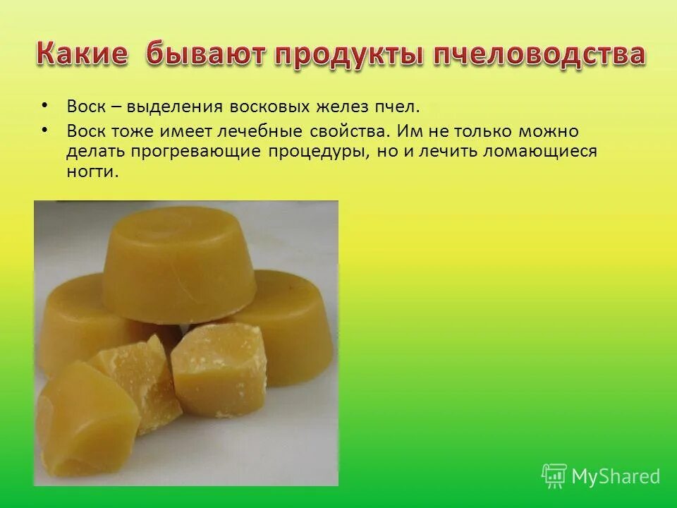 Какой бывает воск. Воск. лечебный воск пчелиный. пчелиный воск состоит из. презентация воск пчелиный.