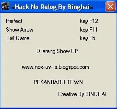 Perfect cheats