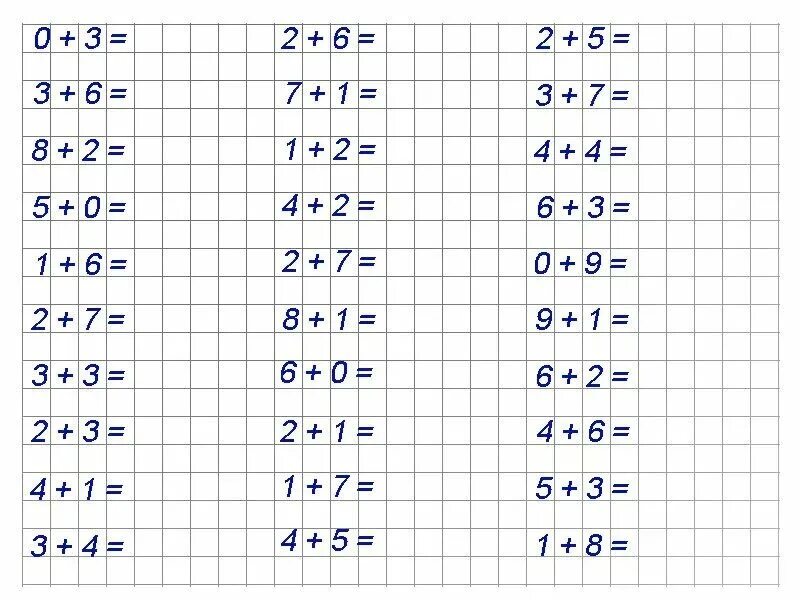 Карточка по математике 1 кл счёт в пределах 10. Тренажер по математике сложение и вычитание в пределах 10. Примеры для 1 класса по математике в пределах 10. Карточки по математике сложение и вычитание в пределах 10.